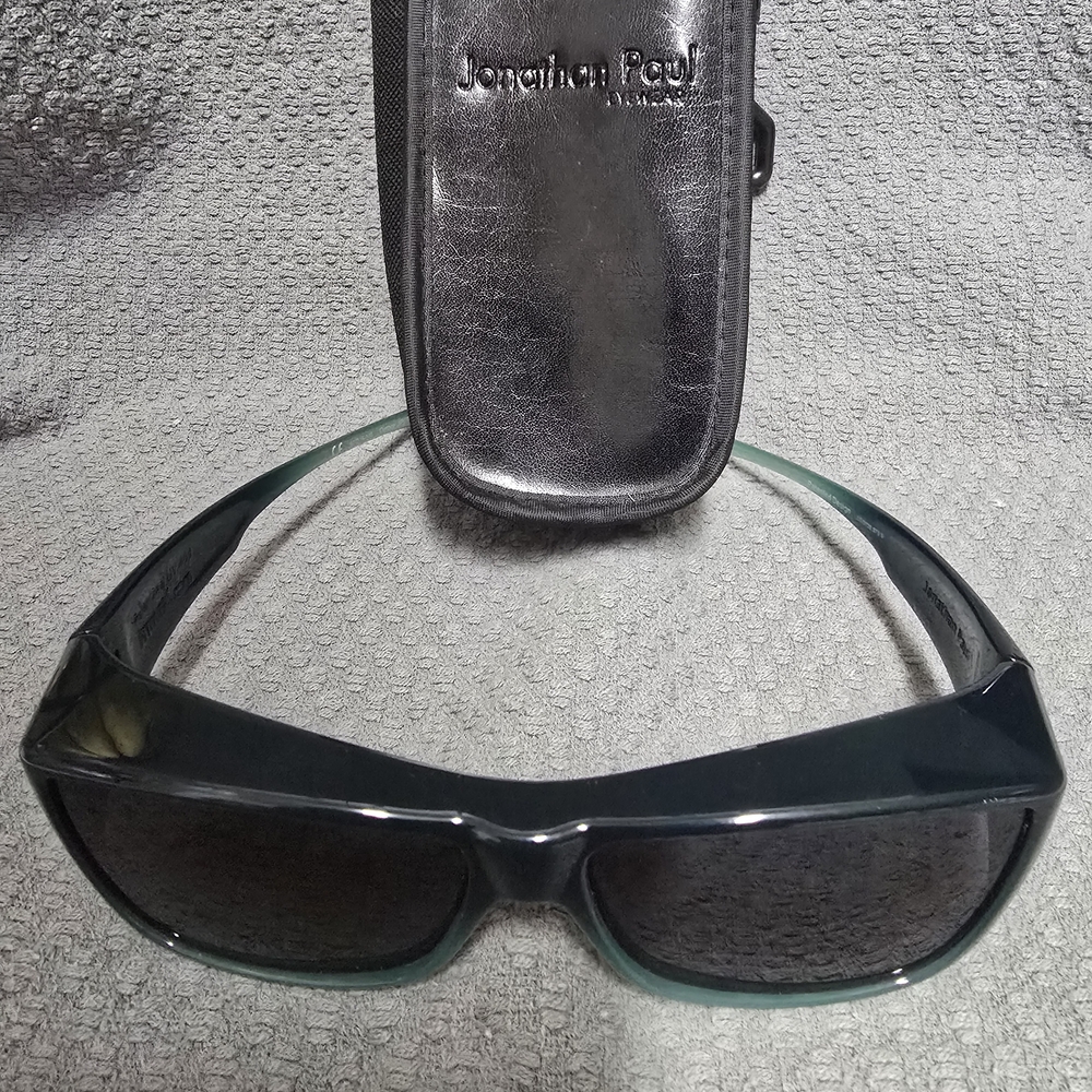 Jonathan Paul "Fit Overs" Teal Ombre Sunglasses with Case